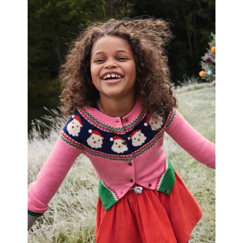 NWT❤️Mini Boden Cosy Fair Cardigan sz9/10Y